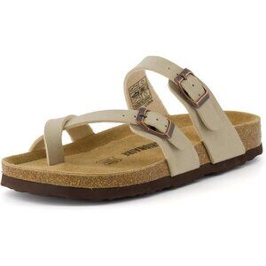 Women's Luna Cork Footbed Sandal With +Comfort